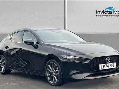 Black Used 2025 Mazda 3 Exclusive-Line Hatchback | £18,576 (Super price)