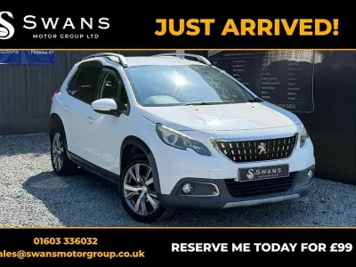 Used Peugeot 2008 Allure 100 HP (73 kW) 2016 White SUV