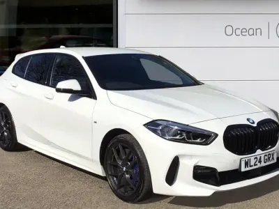 Used BMW 118 M Sport 134 HP (98 kW) 2024 White Hatchback