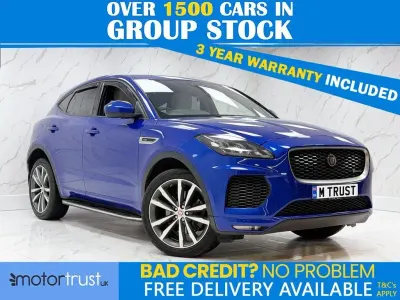Used Jaguar E-Pace R-Dynamic 240 HP (176 kW) 2018 Blue SUV