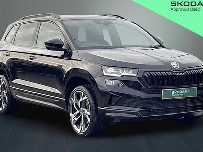 Black Used 2024 Skoda Karoq SportLine SUV | £28,662 (Fair price)