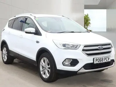 Used Ford Kuga Titanium 150 HP (110 kW) 2019 White SUV