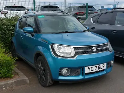 Usado Suzuki Ignis SZ5 90 HP (66 kW) 2017 Azul SUV