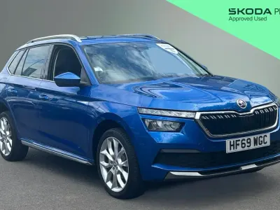 Used Skoda Kamiq SE L 150 HP (110 kW) 2019 Blue SUV