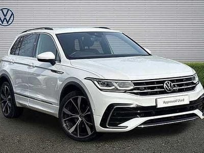 Used VW Tiguan R-line 150 HP (110 kW) 2021 White SUV