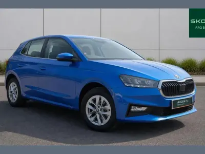 New Skoda Fabia SE 113 HP (83 kW) 2025 Race blue metallic Hatchback
