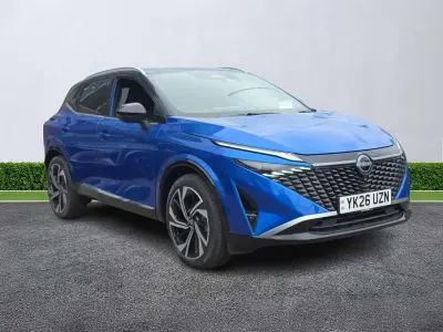 New Nissan Qashqai Tekna+ 158 HP (116 kW) 2026 Mgnt blu+blk rf SUV
