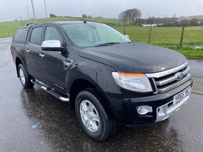 used Ford Ranger 2.2 TDCI LIMITED NAV 4X4 PICK UP NO VAT 4d 148 BHP