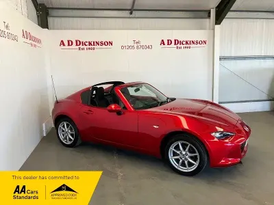 Używany Mazda MX5 131 KM (96 kW) 2017 Czerwony Kabriolet