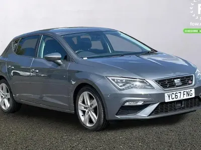 Used Seat Leon FR 125 HP (91 kW) 2017 Grey Hatchback