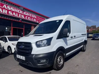 Usado Ford Transit 130 CV (95 kW) 2022 Blanco Van