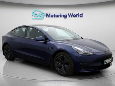 Blue Used 2022 Tesla Model 3 Long Range AWD Sedan | £21,000 (Fair price)