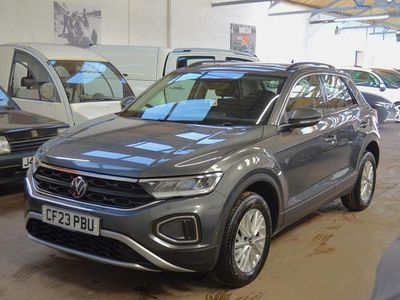 White Used 2023 VW T-Roc Life SUV | £20,495 (Fair price)