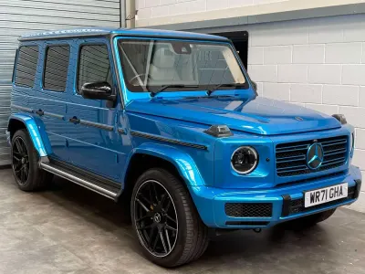 Used Mercedes G400 AMG Line Premium Plus 2021 Blue SUV