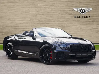 Used Bentley Continental GT Convertible 542 HP (398 kW) 2020 Black Cabriolet