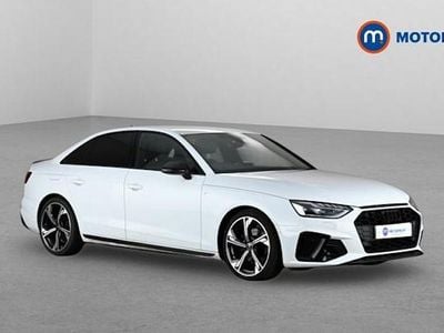 Used Audi A4 Black Edition 190 HP (139 kW) 2024 White Sedan