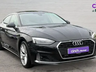 Used Audi A5 Sportback Sport 163 HP (119 kW) 2021 Black Hatchback