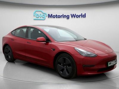 Red Used 2022 Tesla Model 3 Long Range AWD Sedan | £22,300 (Fair price)