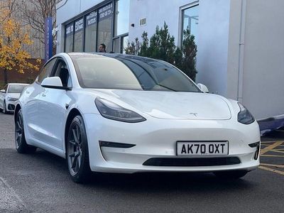 Used Tesla Model 3 Long Range AWD 366 kW (498 HP) 2020 White Sedan