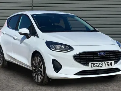 Used Ford Fiesta Titanium X 125 HP (91 kW) 2023 White Hatchback