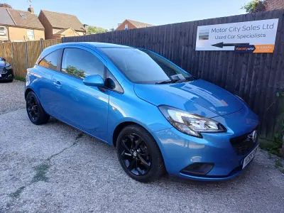 Used Vauxhall Corsa 75 HP (55 kW) 2019 Blue Hatchback