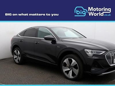 used Audi e-tron 55 S line Sportback 5dr Electric Auto quattro 95kWh (408 ps) Digital Cockpit