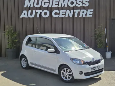 Usado Skoda Citigo Elegance 75 CV (55 kW) 2013 Blanco Utilitario