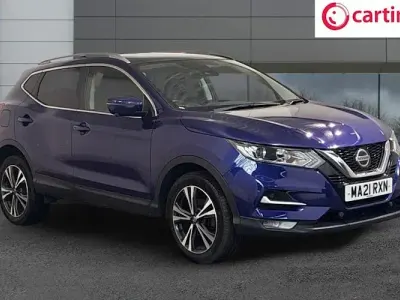 Used Nissan Qashqai N-Connecta 160 HP (117 kW) 2021 Blue SUV