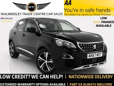 Second-hand Peugeot 3008 Allure 130 CP (95 kW) 2017 Negru SUV