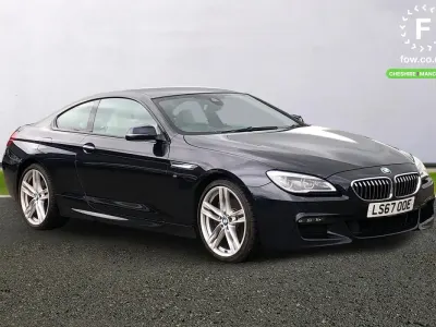 Used BMW 640 M Sport 313 HP (230 kW) 2017 Black Coupe
