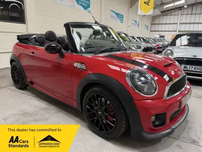 Used Mini John Cooper Works Cabriolet 2014 Red Cabriolet