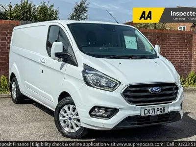 Used Ford Transit Custom Limited 130 HP (95 kW) 2021 White Van
