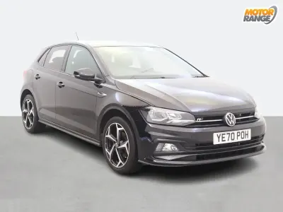 Usado VW Polo R-line 95 CV (69 kW) 2020 Negro Utilitario