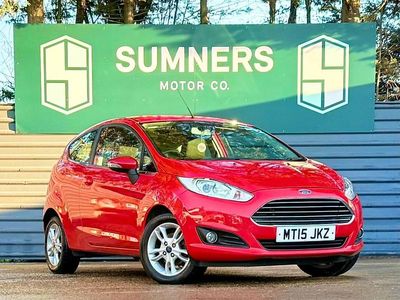 Red Used 2015 Ford Fiesta Zetec Hatchback | £4,745 (Fair price)