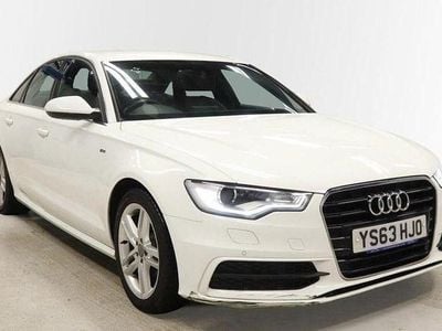 White Used 2013 Audi A6 S-Line Sedan | £7,995 (Fair price)