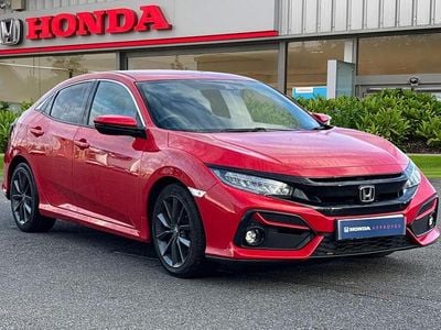 Used Honda Civic SR 126 HP (92 kW) 2022 Red Hatchback