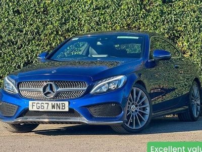 Blue Used 2017 Mercedes C300 AMG Line Premium Plus Coupe | £15,790 (A bit pricey)