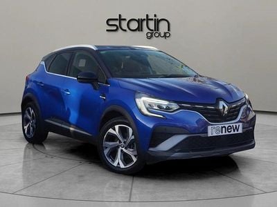 Blue/black Used 2022 Renault Captur RS Line SUV | £16,043 (Fair price)