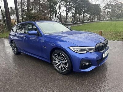 Used BMW 330e M Sport 2021 Blue Estate