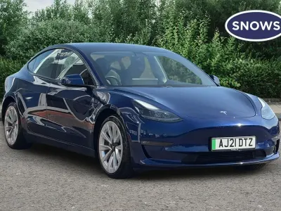 Used Tesla Model 3 258 kW (351 HP) 2021 Blue Sedan