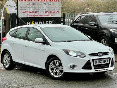 Used Ford Focus Titanium 125 HP (91 kW) 2014 White Hatchback