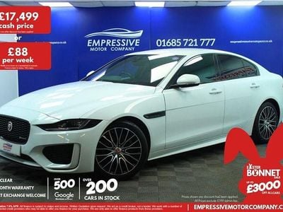 Used Jaguar XE R-Dynamic 180 HP (132 kW) 2020 White Sedan