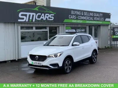 Used MG ZS Exclusive 105 kW (143 HP) 2021 White SUV