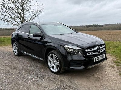 Used Mercedes GLA200 AMG line 136 HP (100 kW) 2017 Black SUV
