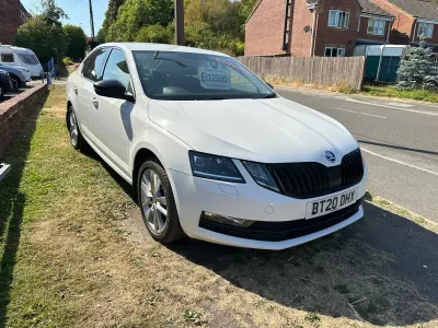 Used Skoda Octavia SE L 150 HP (110 kW) 2020 White Hatchback