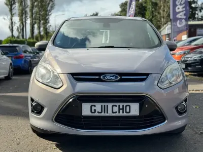 Begagnad Ford Grand C-Max Titanium 138 HK (101 kW) 2011 Silver Minibuss