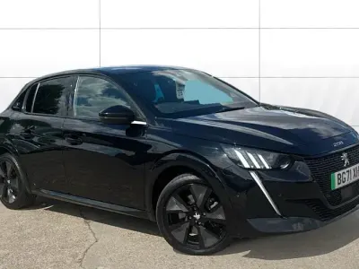 Used Peugeot e-208 GTi 100 kW (136 HP) 2021 Black Hatchback