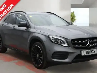 Used Mercedes GLA200 AMG line 136 HP (100 kW) 2018 Grey SUV