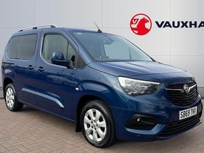 Used Vauxhall Combo 102 HP (75 kW) 2020 Blue MPV