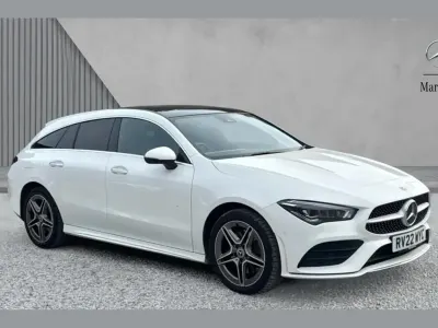 Used Mercedes CLA250 AMG Line Premium Plus 214 HP (157 kW) 2022 White Coupe